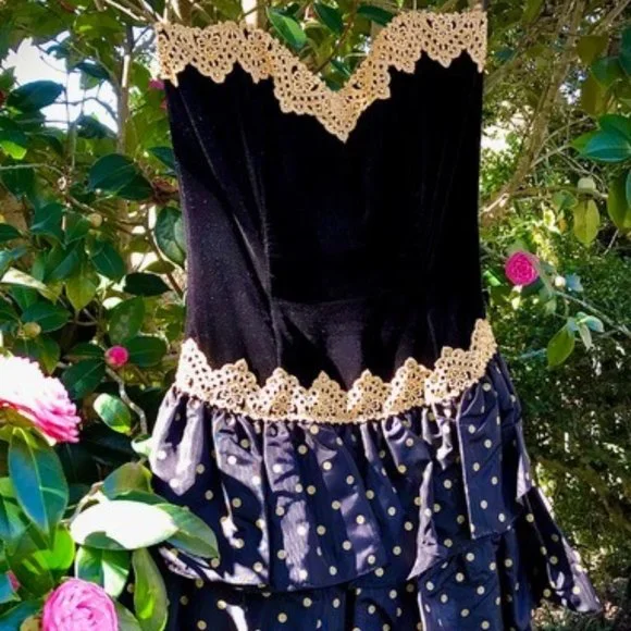 Vintage Scott McClintock formal, size 4 - Picture 4 of 14